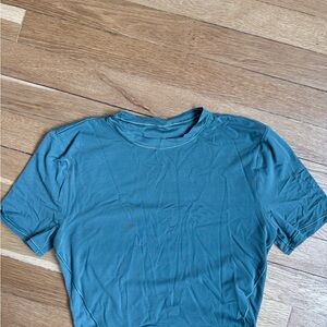 lululemon athletica Teal Crop Top